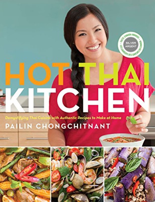 Book cover for "Hot Thai Kitchen" by Pailin Chongchitnant