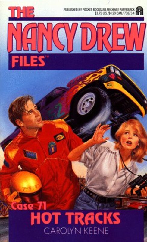 Book cover for "Hot Tracks" by Mildred A Wirt