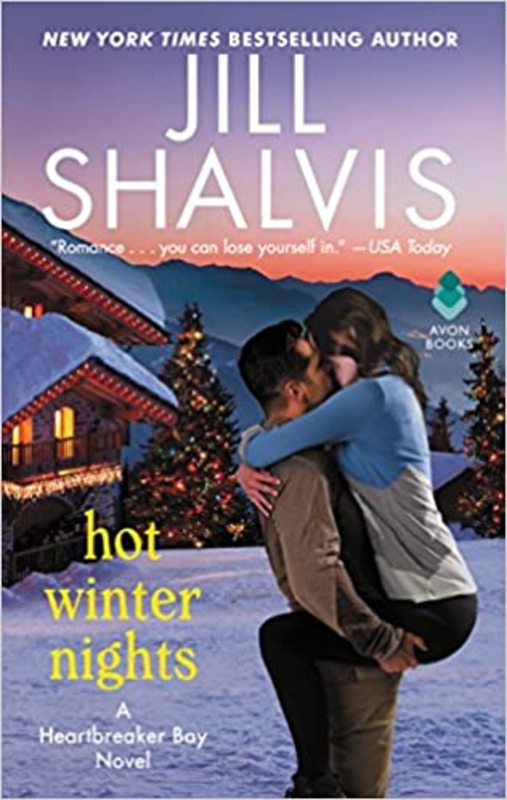 Book cover for "Hot Winter Nights" by Jill Shalvis