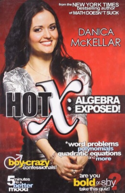 Book cover for "Hot X" by Danica McKellar