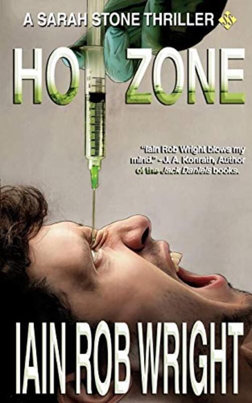 Book cover for "Hot Zone" by Iain Rob Wright