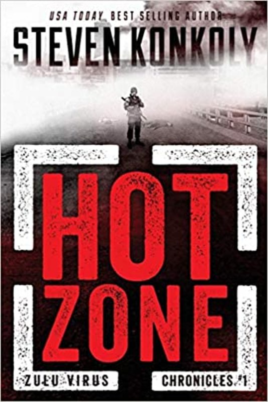 Book cover for "Hot Zone" by Steven Konkoly