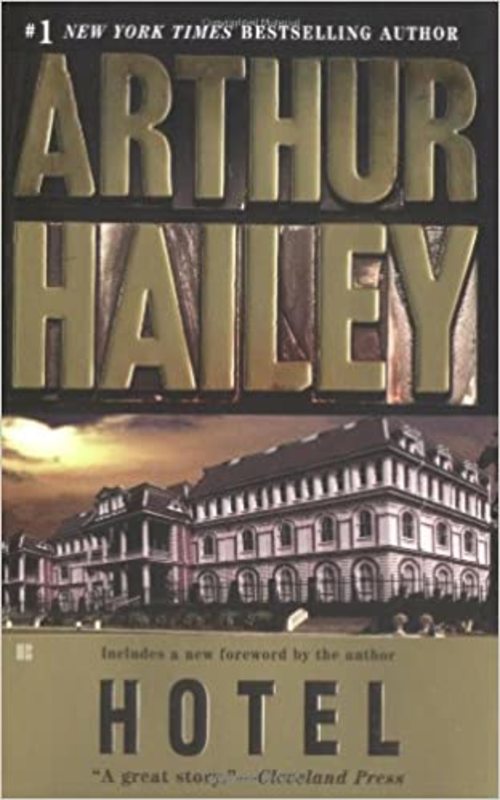 Book cover for "Hotel" by Arthur Hailey