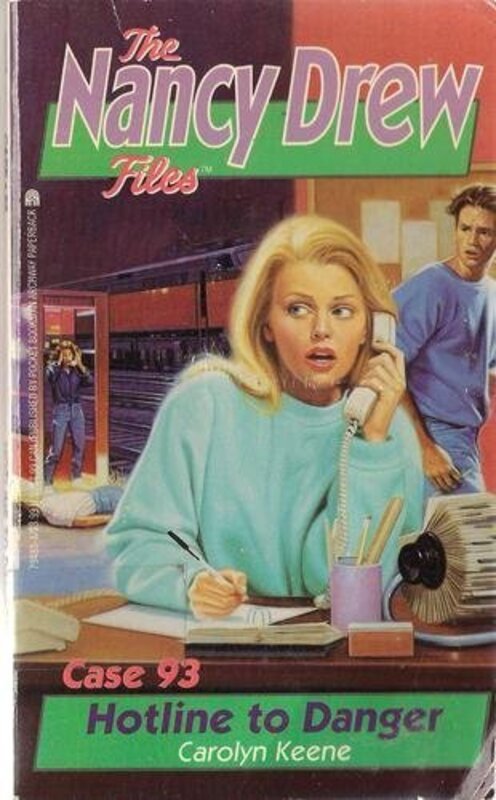 Book cover for "Hotline to Danger" by Mildred A Wirt