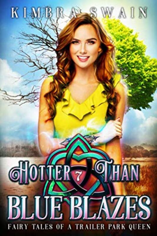 Book cover for "Hotter Than Blue Blazes" by Kimbra Swain
