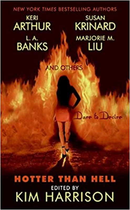 Book cover for "Hotter Than Hell" by Kim Harrison