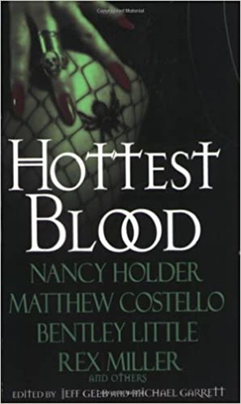 Book cover for "Hottest Blood" by Yvonne Navarro