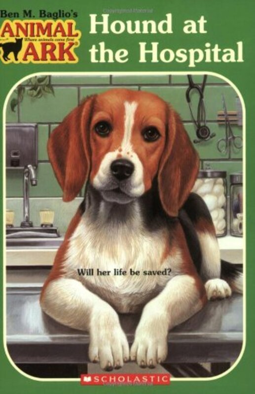 Book cover for "Hound at the Hospital" by Lucy Daniels