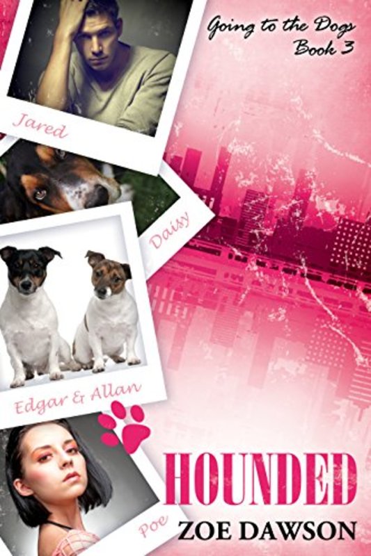 Book cover for "Hounded" by Zoe Dawson