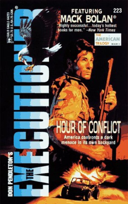 Book cover for "Hour of Conflict" by Don Pendleton