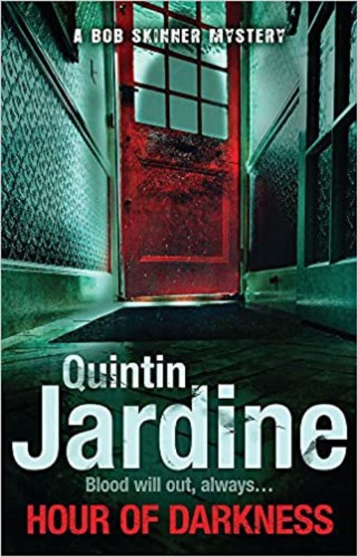 Book cover for "Hour of Darkness" by Quintin Jardine