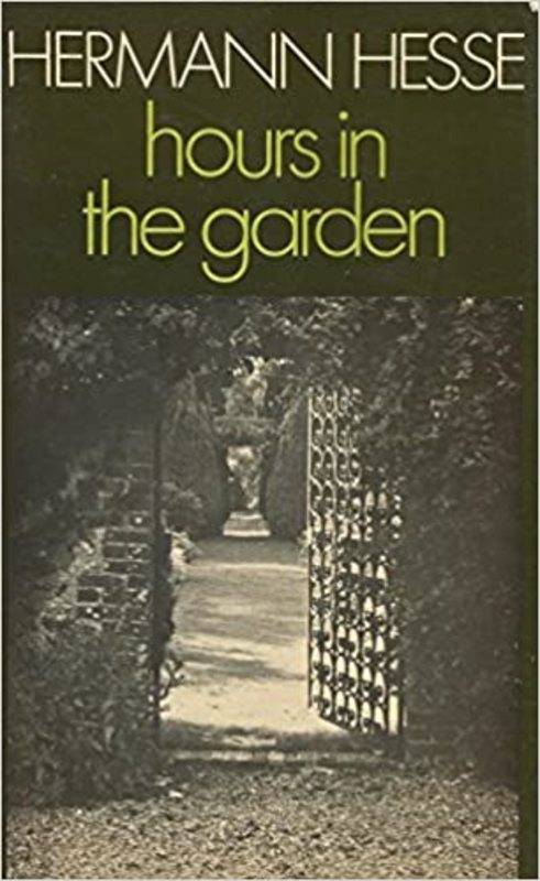 Book cover for "Hours in the Garden" by Hermann Hesse
