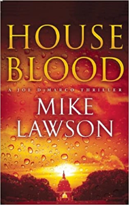 Book cover for "House Blood" by Mike Lawson