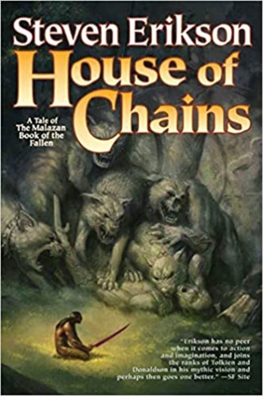 Book cover for "House of Chains" by Steven Erikson