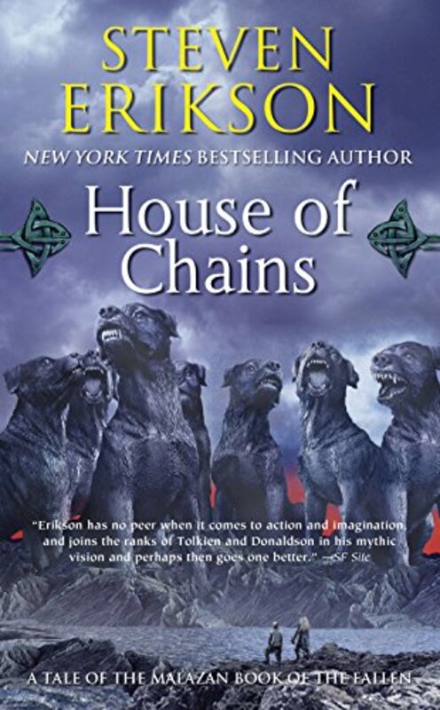 Book cover for "House of Chains" by Steven Erikson