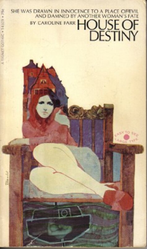 Book cover for "House of Destiny" by Carter Brown