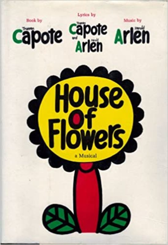 Book cover for "House of Flowers" by Truman Capote