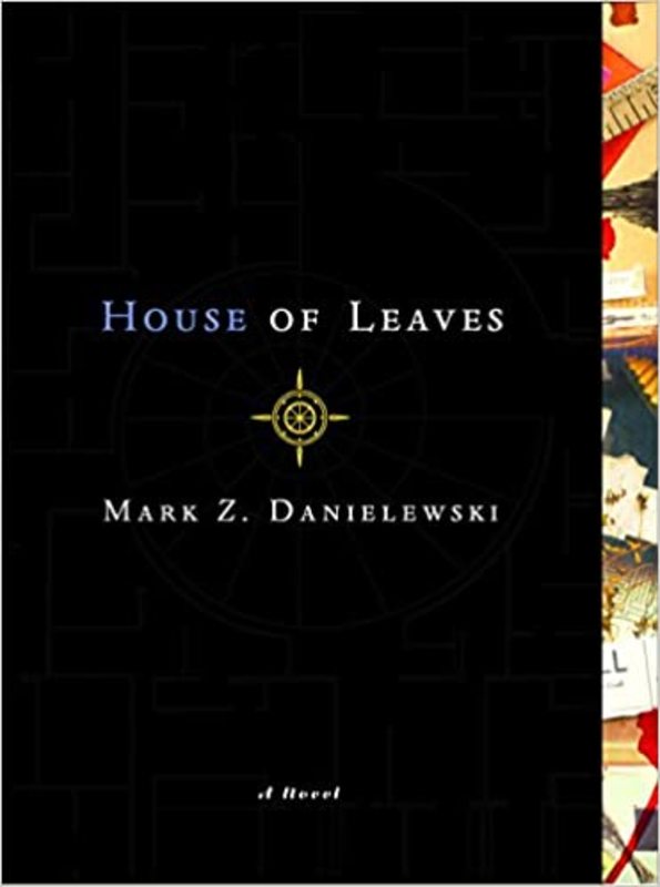 Book cover for "House of Leaves" by Mark Z. Danielewski