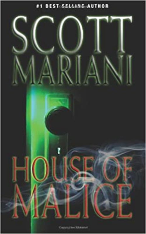 Book cover for "House of Malice" by Scott Mariani
