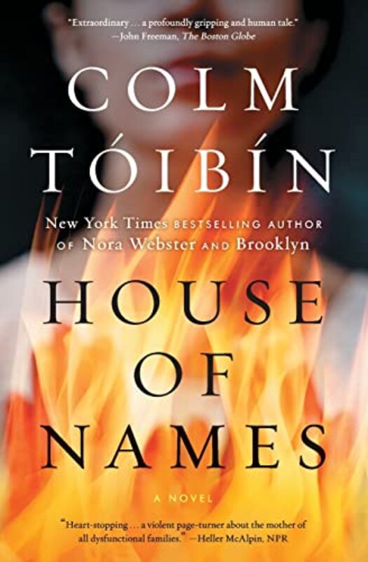 Book cover for "House of Names" by Colm Toibin