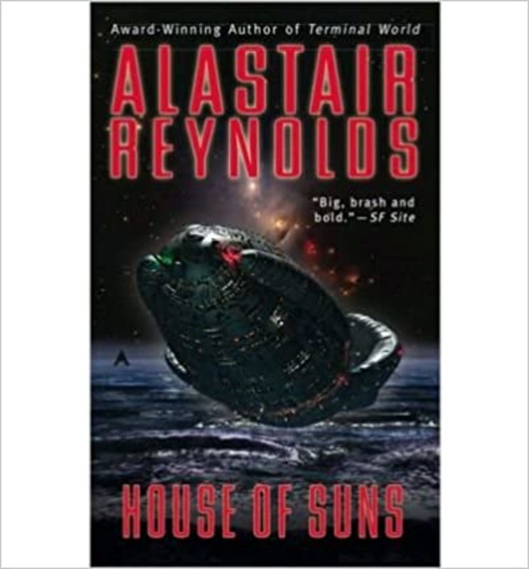 Book cover for "House of Suns" by Alastair Reynolds