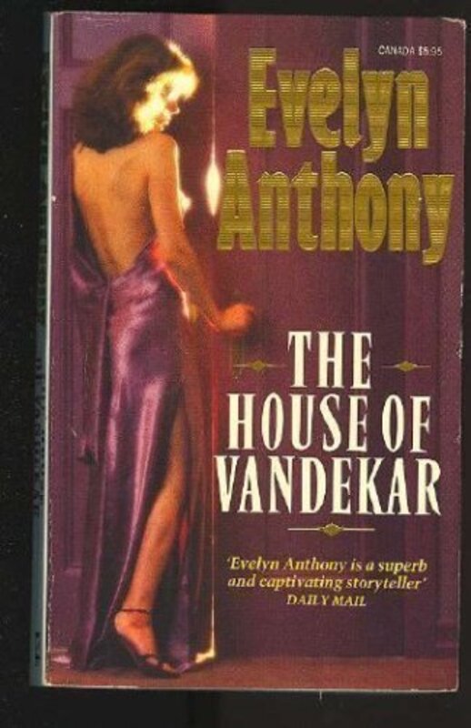Book cover for "House of Vandekar" by Evelyn Anthony