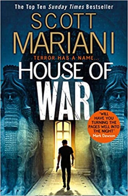 Book cover for "House of War" by Scott Mariani