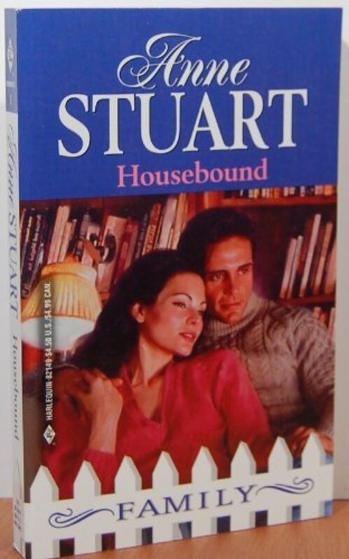 Book cover for "Housebound" by Anne Stuart