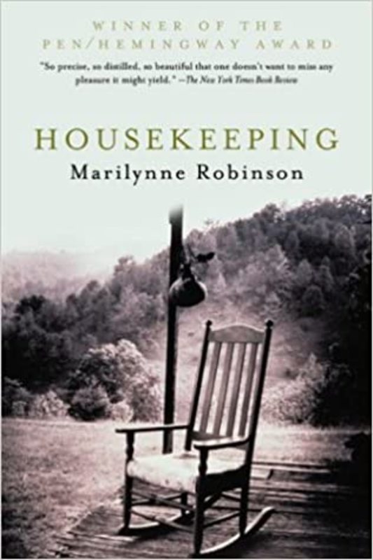Book cover for "Housekeeping" by Marilynne Robinson