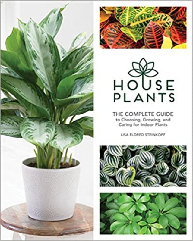 Book cover for "Houseplants" by Lisa Eldred Steinkopf