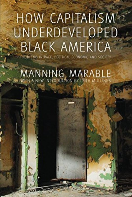 Book cover for "How Capitalism Underdeveloped Black America" by Manning Marable