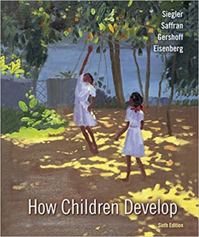 Book cover for "How Children Develop" by Robert S. Siegler