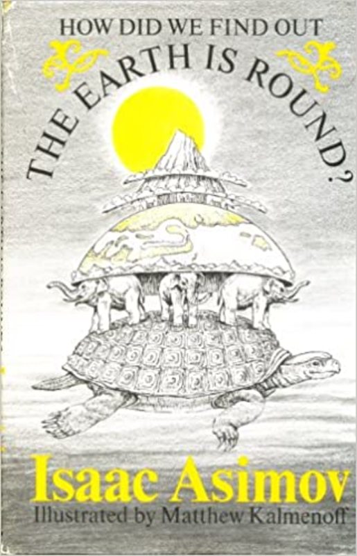 Book cover for "How Did We Find Out the Earth is Round?" by Isaac Asimov
