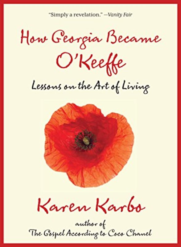 Book cover for "How Georgia Became O'Keeffe" by Karen Karbo