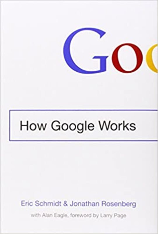 Book cover for "How Google Works"