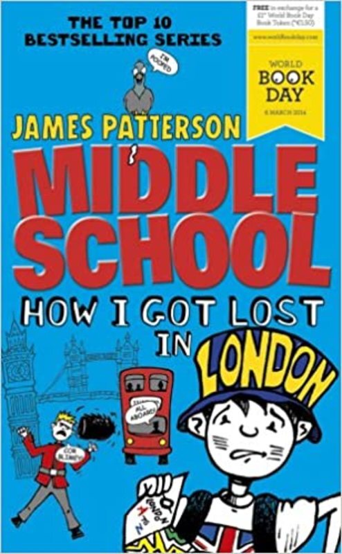 Book cover for "How I Got Lost in London" by James Patterson