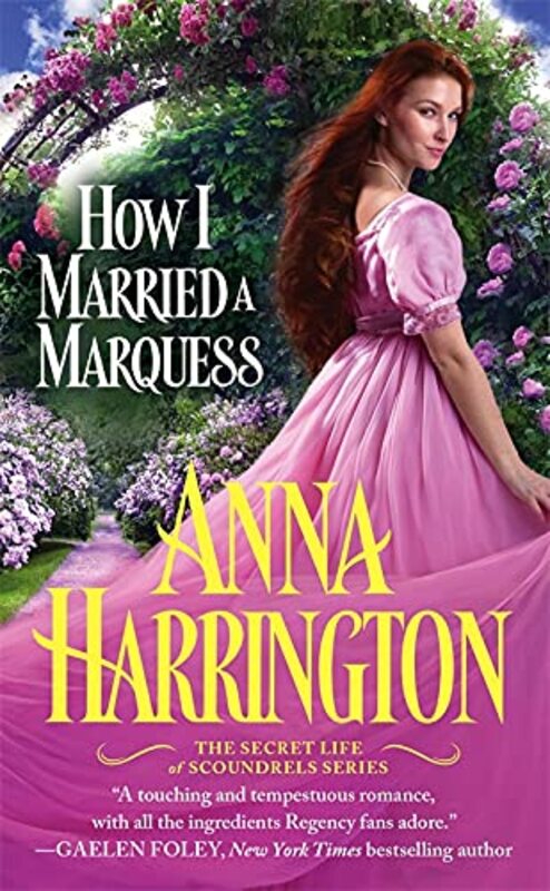 Book cover for "How I Married a Marquess" by Anna Harrington
