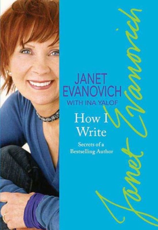 Book cover for "How I Write" by Janet Evanovich