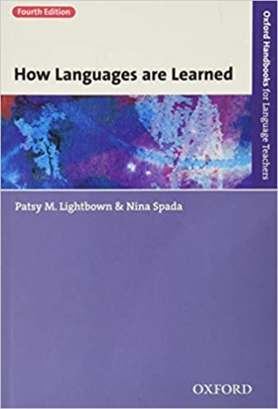 Book cover for "How Languages are Learned" by Patsy Lightbown