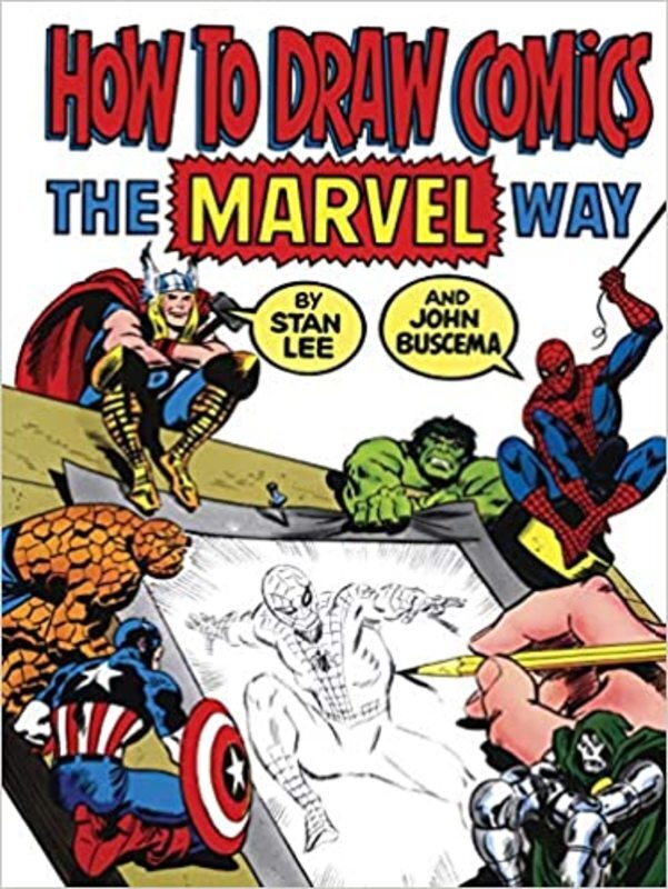 Book cover for "How To Draw Comics The Marvel Way" by Stan Lee