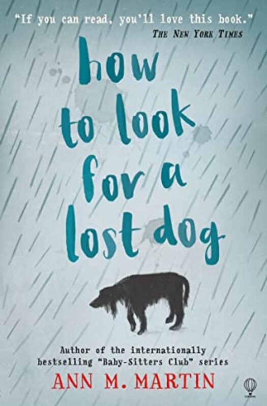 Book cover for "How To Look For A Lost Dog" by Ann M Martin