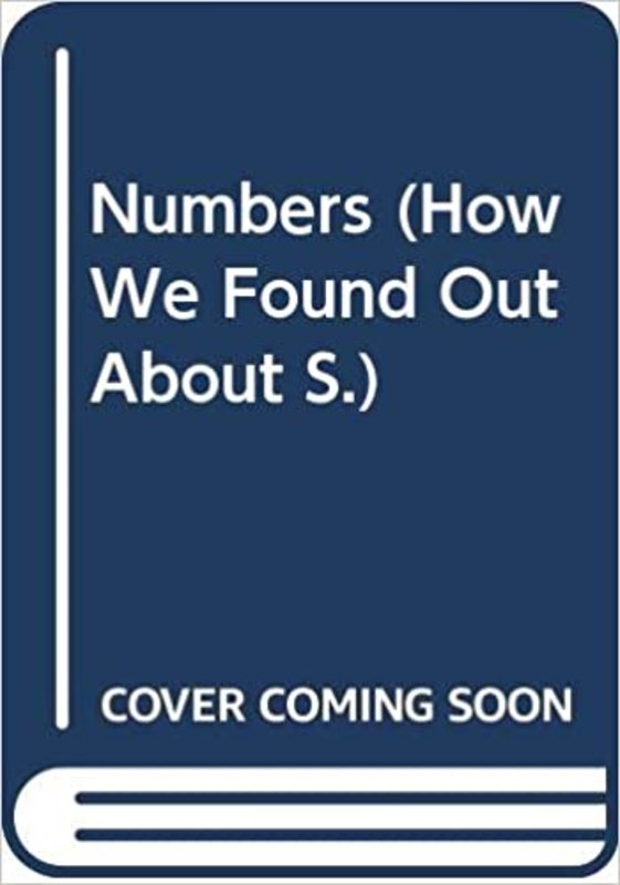 Book cover for "How We Found Out About Numbers" by Isaac Asimov