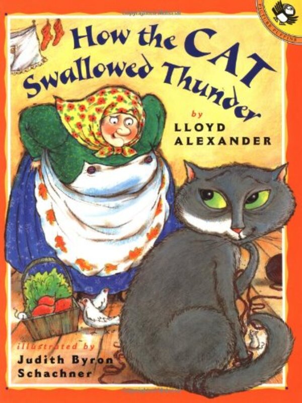 Book cover for "How the Cat Swallowed Thunder" by Lloyd Alexander