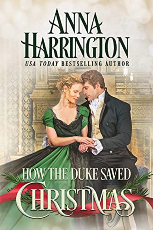 Book cover for "How the Duke Saved Christmas" by Anna Harrington