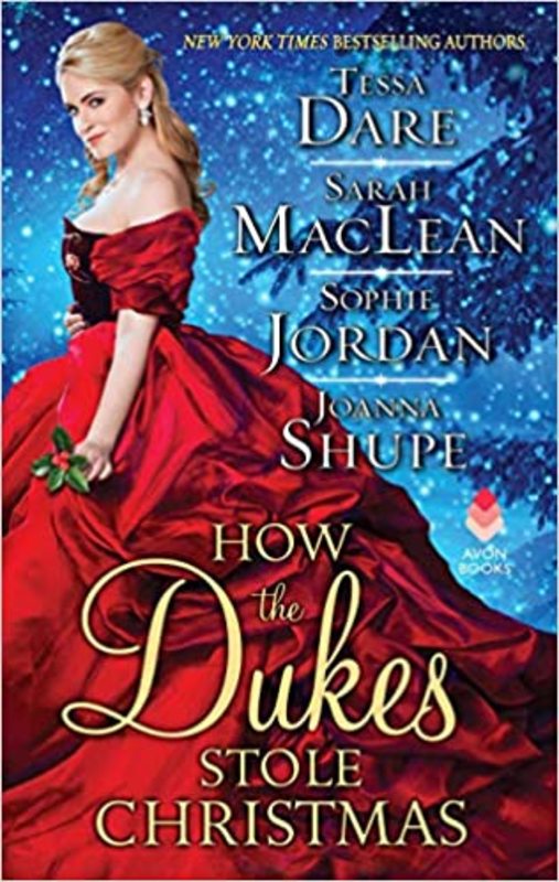 Book cover for "How the Dukes Stole Christmas" by Tessa Dare