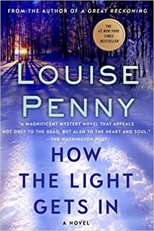 Book cover for "How the Light Gets In" by Louise Penny