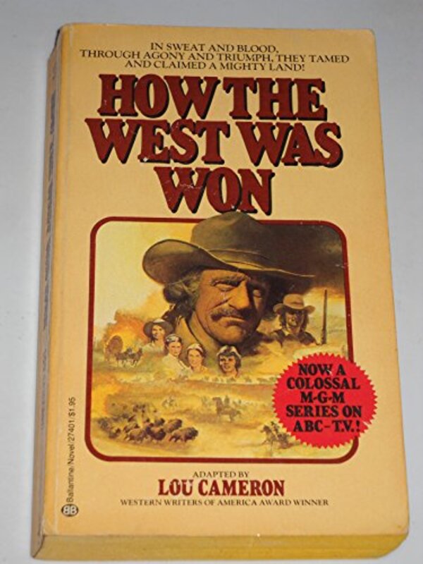 Book cover for "How the West Was Won" by Lou Cameron
