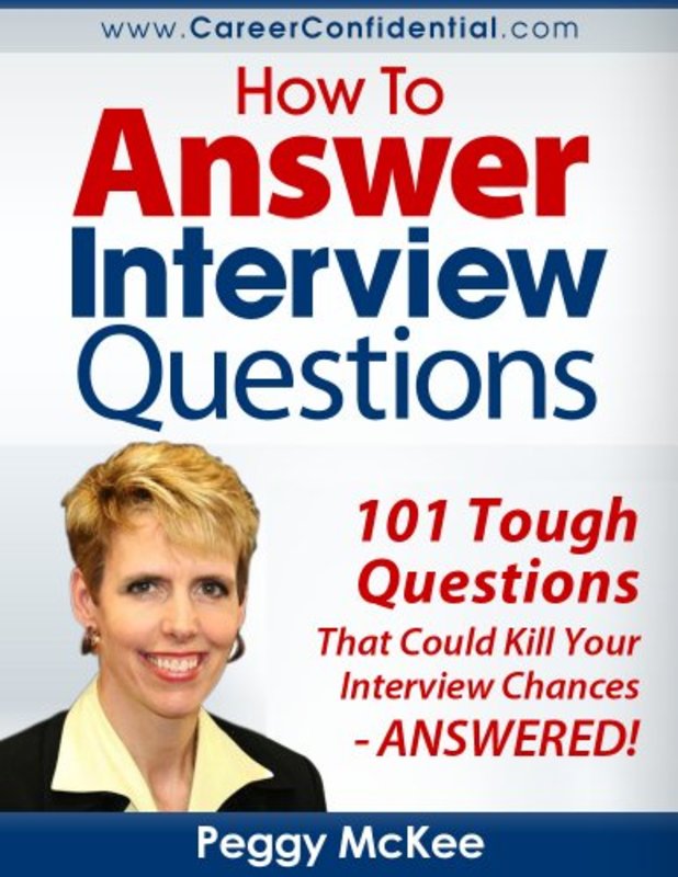 Book cover for "How to Answer Interview Questions" by Peggy McKee
