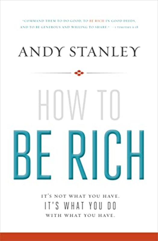 Book cover for "How to Be Rich"