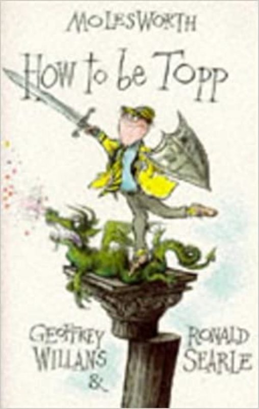 Book cover for "How to Be Topp" by Ronald Searle